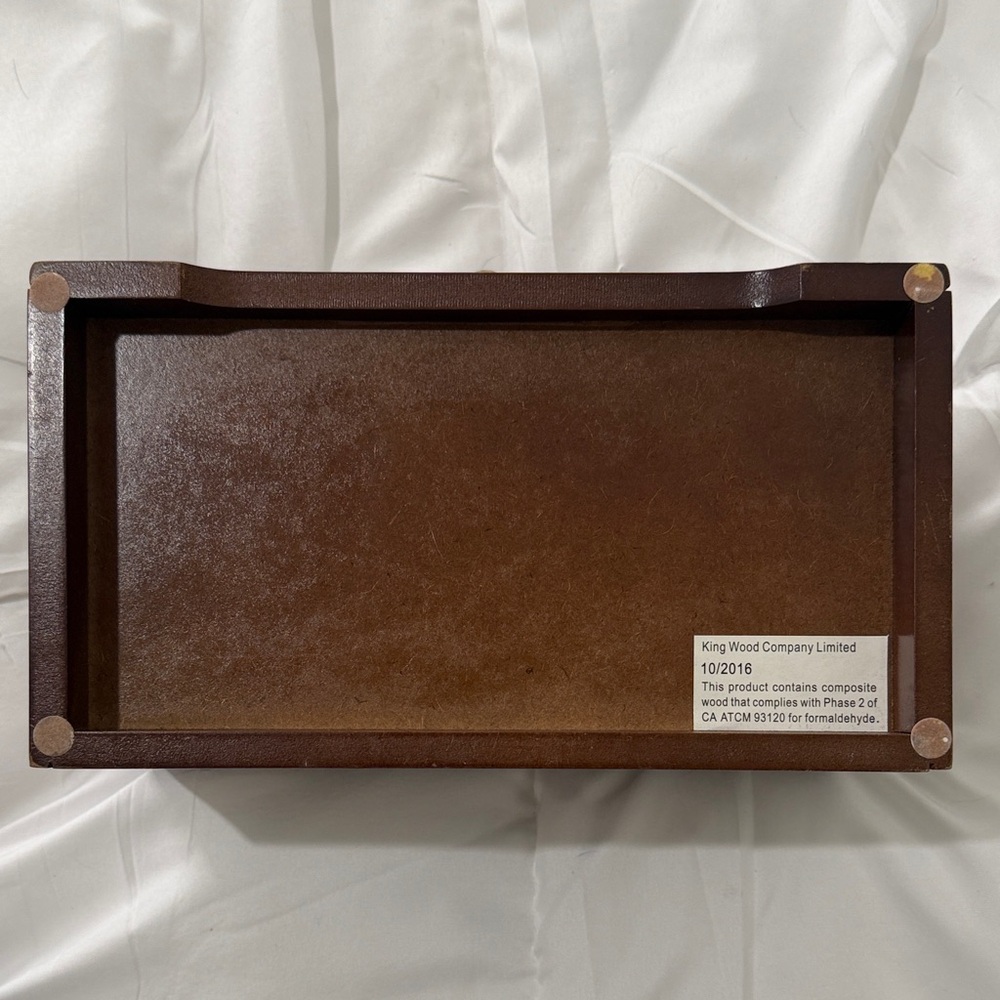 Elegant Brown Wooden Jewelry Box - Picture 8 of 11